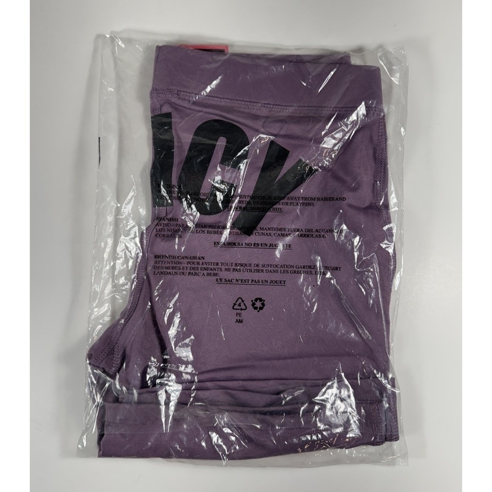 JUICY Couture Sport Active Shorts Gym Purple Black Women's Size S *NEW* $108 - Picture 7 of 7